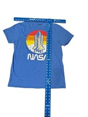 NASA Rocket Space T-Shirt Short Sleeve Size Adult Medium Soft Comfortable Shirt