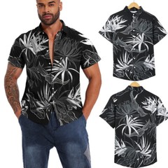 Hawaiian Shirt for Men Funky Casual Button Down Shortsleeve Beach Relaxed Fit