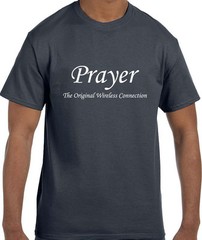 Christian Jesus Prayer The Original Wireless Connection T-Shirt tshirt