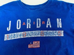 Jordan Brand Air Jordan 1985 T-Shirt Mens Sz L Red White & Blue American Flag