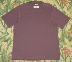 REIGNING CHAMP Plum Short Sleeve T Shirt Medium