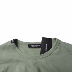 Dolce & Gabbana Men’s Green Crewneck Long Sleeve T-Shirt US XXS XS