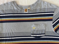 Vintage Hang Ten Striped Shirt Men’s Size Small Med Surfer Skateboarding Skater