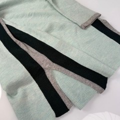 Smartwool Sz S Mint Shadow Pine Pocket Wool Blend Sweater Flaw Base Layer