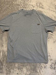 Brahma Chest Pocket T-Shirt Men’s XL Short Sleeve Gray Crew Neck Vented