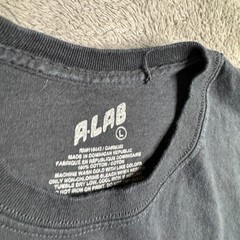 Y2K Alab Tee Shirt SOMETIMES MOODY Cherry Print Black Crew Neck Adult L SS