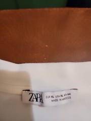Zara ‘Transform The Undefined’ Men’s XL White Graphic Graffiti T-Shirt EUC. SB5