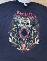 2009 Dethklok Metalocalypse Promo World Tour Shirt 2XL Rock