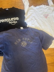 Lot Of 8 Vintage 90s 00s Mens T Shirt Bundle Wholesale Resell mixed T-shirts