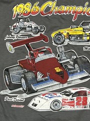 Skoal Bandit Copper World 1986 Champions Stock Car Racing T-Shirt Men’s L USA