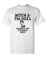 MITCH-A-PALOOZA – Unisex Cotton T-Shirt Tee Shirt