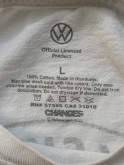 Volkswagen GTI Mk1 T-Shirt Mens Large White VW Euro Garage Repair Graphic Tee