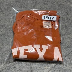 ComfortWash Texas Longhorns T-Shirt Men’s MED Burnt Orange Cotton NCAA Fan Gear