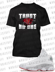 Trust No One Men’s Big Tall Small Pro Club Shaka Graphic Tee Shirt J13 Wolf Grey