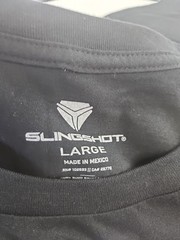 Polaris Slingshot Mens Black Solid Graphic T-Shirt Size L.