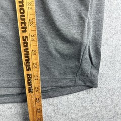 Adidas Shirt Mens M Charcoal Performance Tee Outdoor Active Sports S/S Crew NEW
