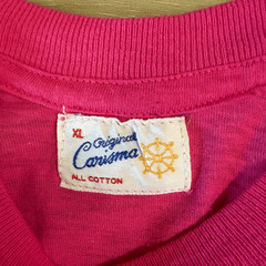 Vintage 80s I Climbed The Great Wall Of China Pink Shirt Size XL Single Stitch