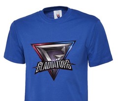 Gladiator T-Shirt Top Tee -TV Show Inspired Ready Battle Games Gift Tee tops Uk