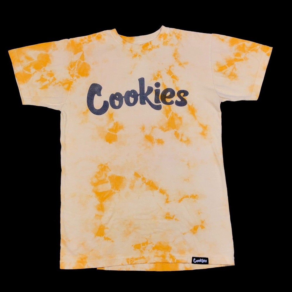COOKIES SF Original Logo Crystal Wash Tie Dye Tee T Shirt Size Medium M B10