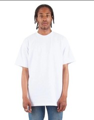Shaka Wear Adult Max Heavyweight Stylish T Shirt Casual Plain T-Shirt – SHMHSS