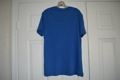 Alternative tear away label Size M Royal Blue Outsider tee Short Sleeve Shirt