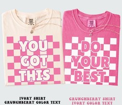 You Got This Teacher Shirt, Comfort Colors Test Day Tee, Group Exam Shirts