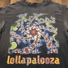 Lollapalooza Vintage 1993 Faded T-Shirt GIANT by ANVIL Size XL Single Stitch