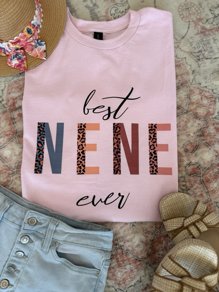 Custom Nene T-Shirt – Made to Order – Many Sizes and Colors Great Gift Idea New