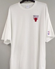 Chicago Bulls Embroidered T-Shirt S-6XL, LT-4XLT New