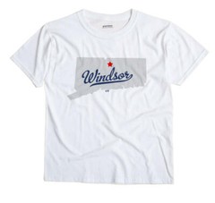 Windsor Connecticut CT Conn T-Shirt MAP