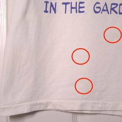 VINTAGE Snoopy: Friends Are The Flowers USED Shirt: DISTRESSED, L, Single Stitch