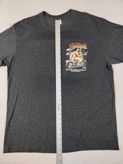 Sturgis Black Hills Rally Shirt Mens XL Gray SUNA 2016 Biker Casino Pin Up Bike