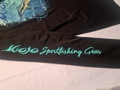 Mojo Sportswear Co. Fishing Shirt Long Sleeve Large Avid Angler St. Augustine FL