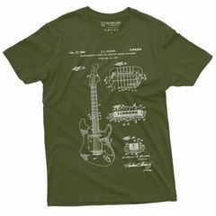 Guitar 1955 Patent T-shirt Guitar Player Birthday music musician Guitarist tee