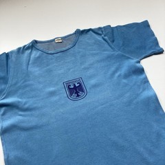 vintage bundeswehr german military training tee size 6 medium