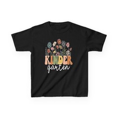 Kindergarten Teacher Wildflower Floral T-Shirt