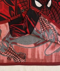 The Amazing Spider Man Baseball Jersey Mens XL Black Red Marvel Comics 2001 NWOT