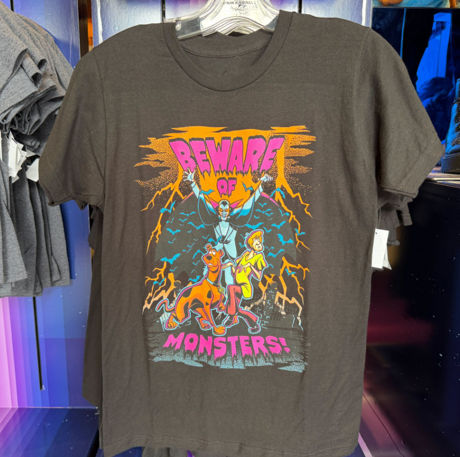 Scooby-Doo x Universal Monsters Universal Studios Hollywood 2026 T-shirt