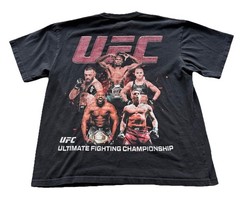 UFC Ultimate Fighting Championship Promo AOP T-Shirt Sz Large Double Sided