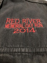 32nd annual red river 2014 new mexico memorial day run sleveless shirt Medium