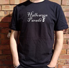 Halloween Parade T-Shirt – Skull, Ghosts, S-XXL