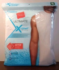 Hanes ULTIMATE X-Temp Tagless Sleeveless Men’s Active T-Shirt SZ: XL 3-Pack 2014