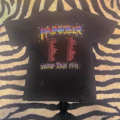 RARE Judas Priest Painkiller EUROPEAN Tour 1991 Double-Sided T-Shirt size L