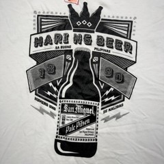 San Miguel Pale Pilsen Haring T-shirt My Philippines Size L New With Tag