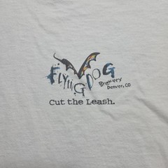 Vintage Ralph Steadman Flying Dog Brewery T Shirt Size 2XL Graphic White