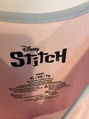 Stitch Disney Tank Top Pink Unisex Size XLarge “#Weekend Plans” Icecream