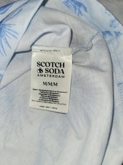 Scotch & Soda Mens Medium Nantucket Breeze Costal Beach Seashells SS Tshirt
