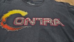 Contra Graphic TShirt Unisex Cotton Adult Funny Video Game Retro Old School NES