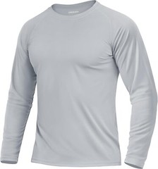 Men’s Rash Guard Swim Shirt UPF 50+ Long Sleeve Quick Dry Lightweight