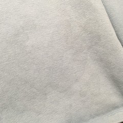 Devium USA Thermal Waffle Knit Henley Mens Large L Blue Premium Heavyweight Made
